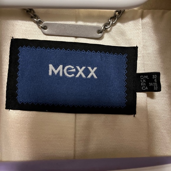Mexx Pea Coat - Cream - Picture 3 of 3
